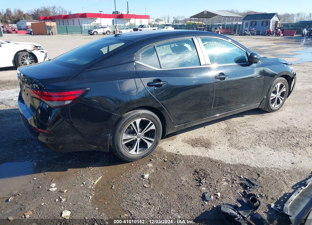 2021 NISSAN SENTRA SV XTRONIC CVT VIN: 3N1AB8CV9MY264837