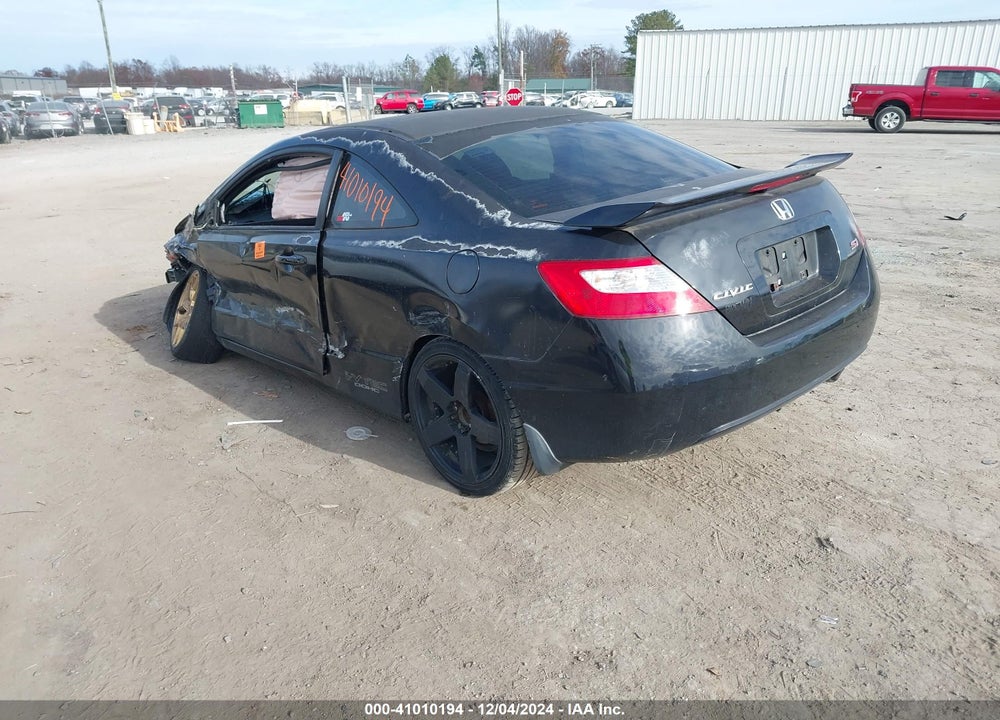 2007 HONDA CIVIC SI VIN: 2HGFG21597H703759