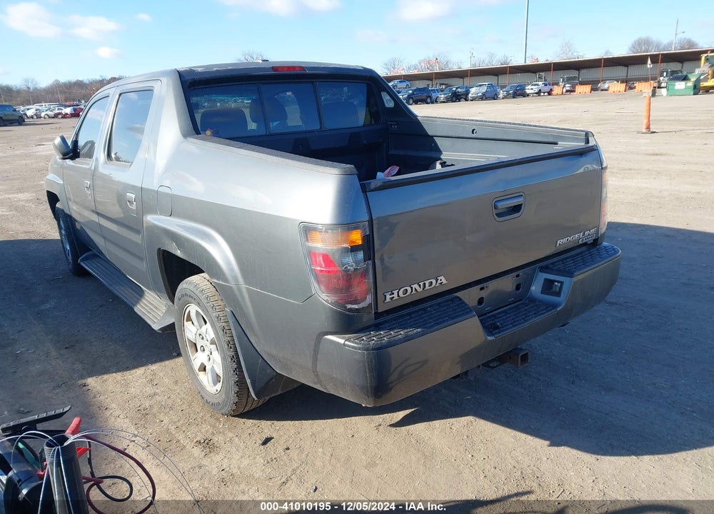 2008 HONDA RIDGELINE RTL VIN: 2HJYK16518H500645
