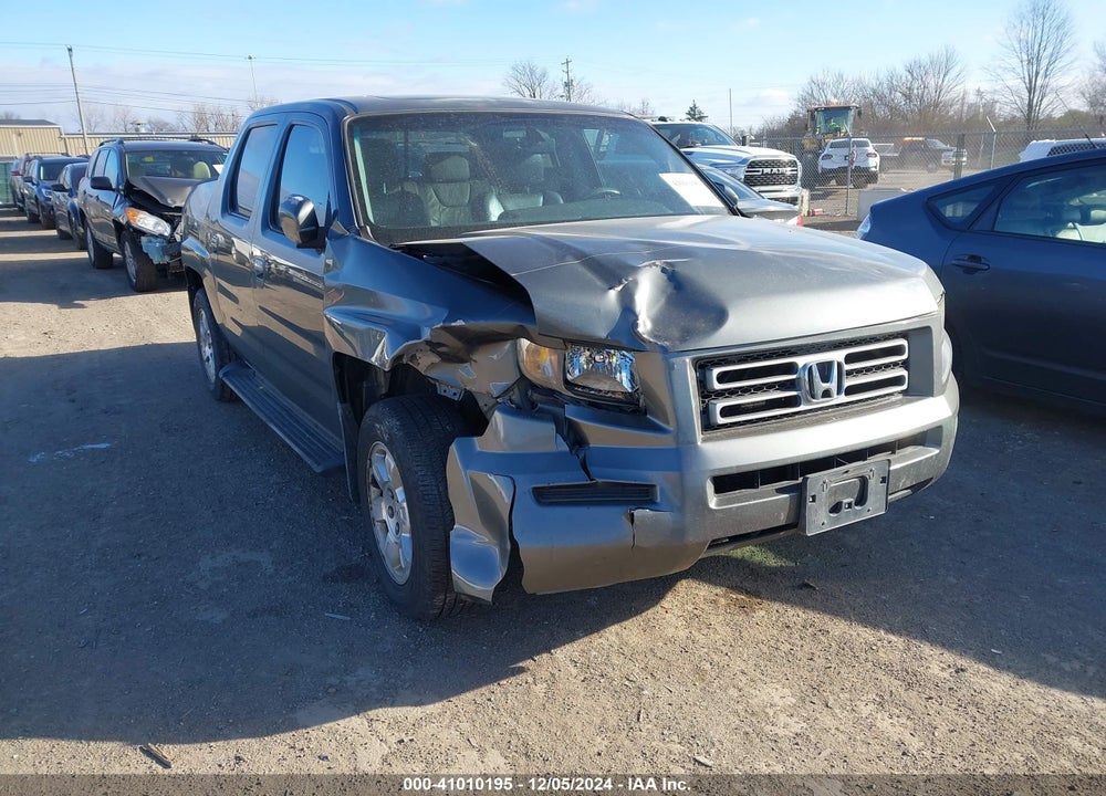 2008 HONDA RIDGELINE RTL VIN: 2HJYK16518H500645
