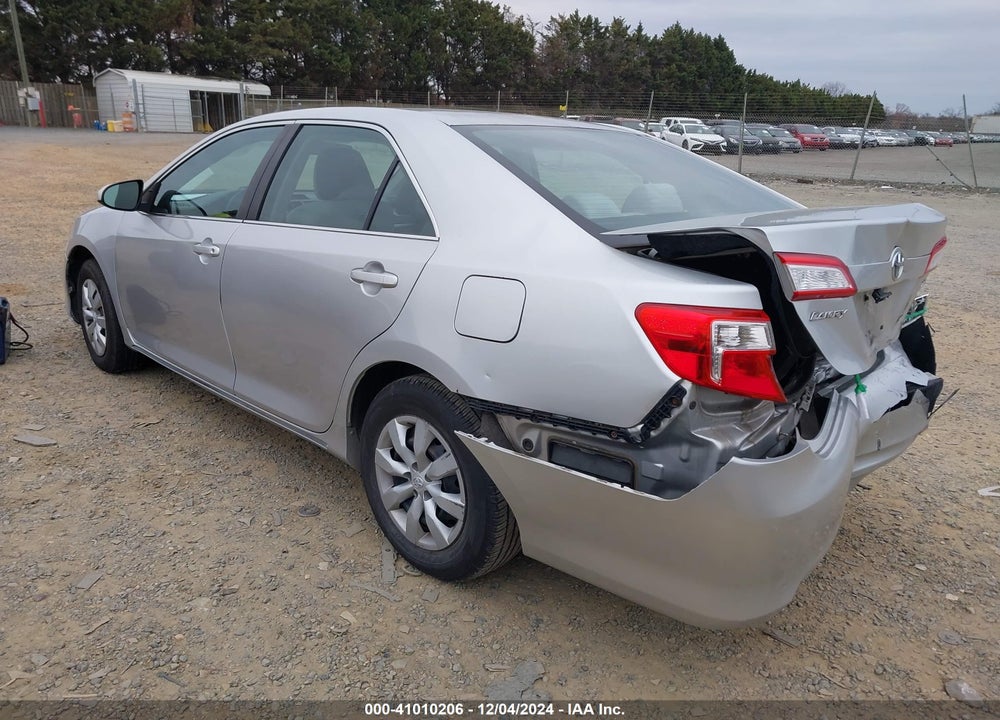 2012 TOYOTA CAMRY LE VIN: 4T1BF1FK9CU099478
