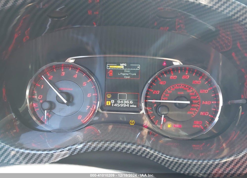2015 SUBARU WRX VIN: JF1VA1A6XF9808085