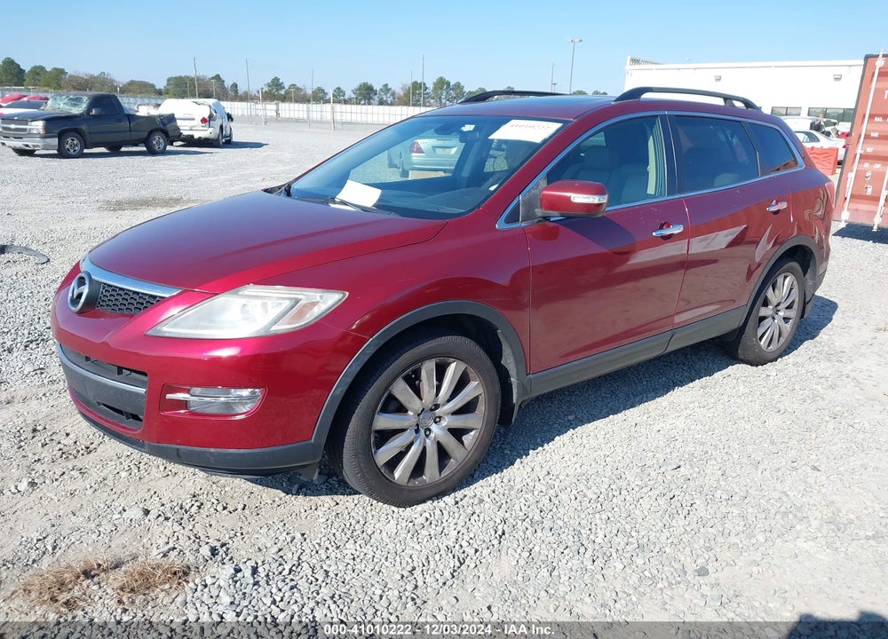 2008 MAZDA CX-9 GRAND TOURING VIN: JM3TB38A680163597