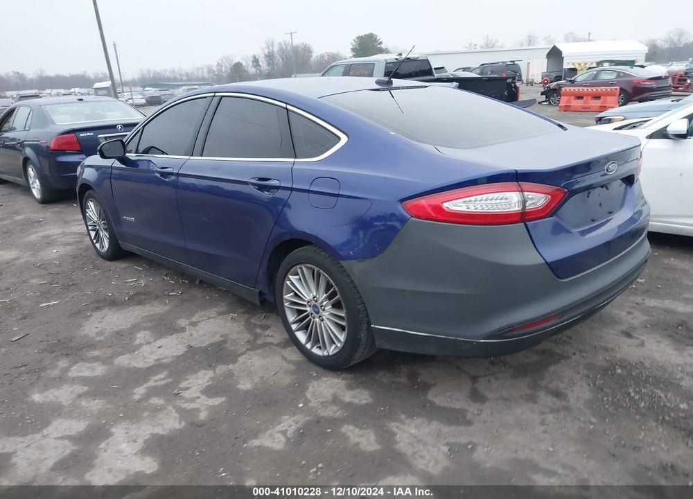 2013 FORD FUSION HYBRID SE VIN: 3FA6P0LU0DR161562