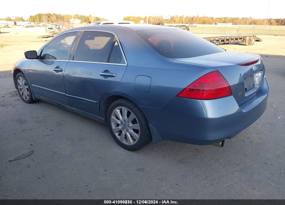 2007 HONDA ACCORD 3.0 SE VIN: 1HGCM66407A080498