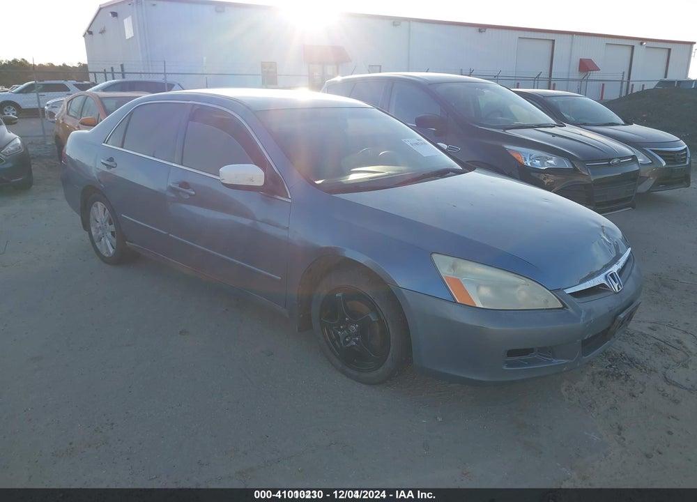 2007 HONDA ACCORD 3.0 SE VIN: 1HGCM66407A080498