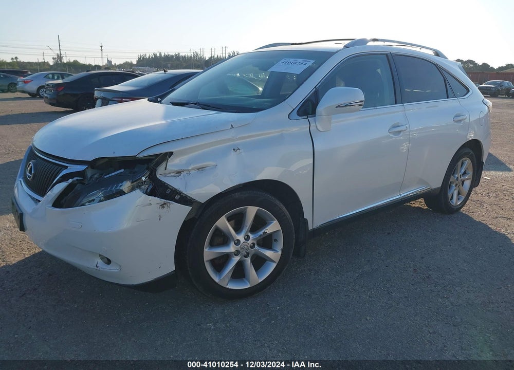 2010 LEXUS RX 350 VIN: JTJBK1BA4A2009866