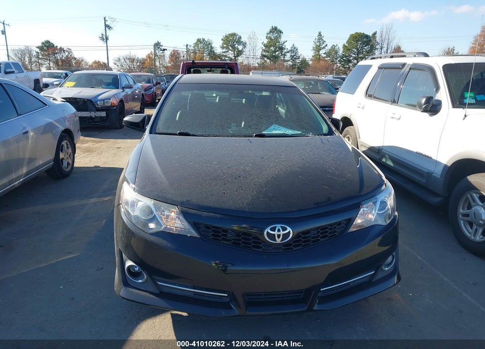 2012 TOYOTA CAMRY SE VIN: 4T1BF1FK0CU110738