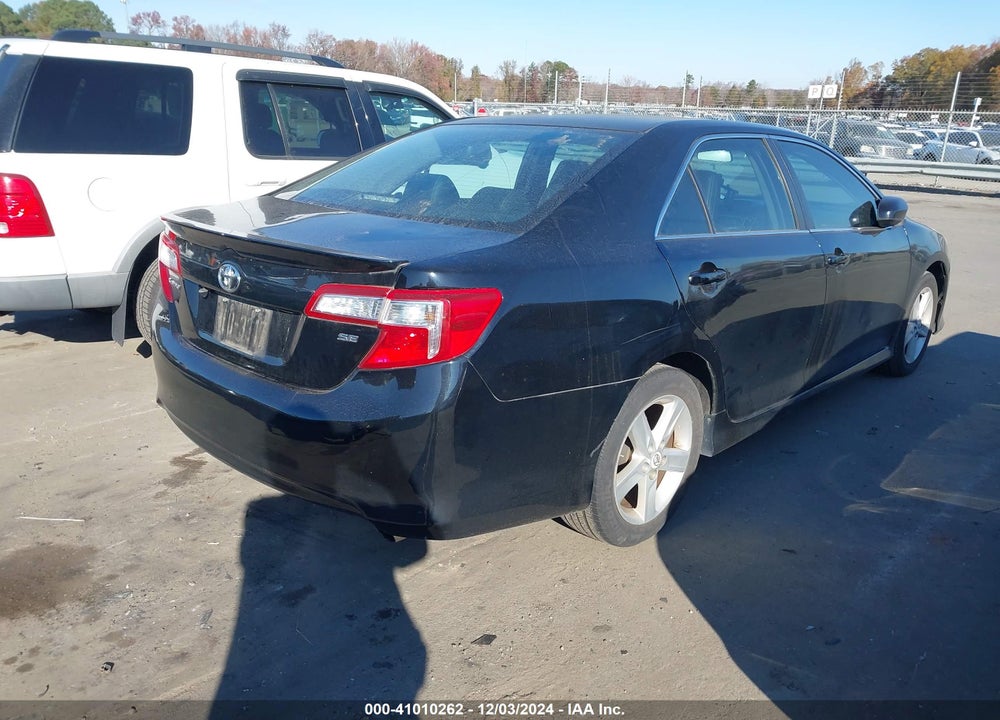 2012 TOYOTA CAMRY SE VIN: 4T1BF1FK0CU110738