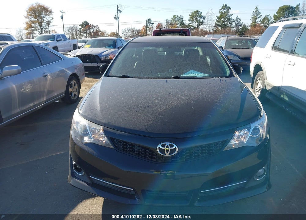 2012 TOYOTA CAMRY SE VIN: 4T1BF1FK0CU110738