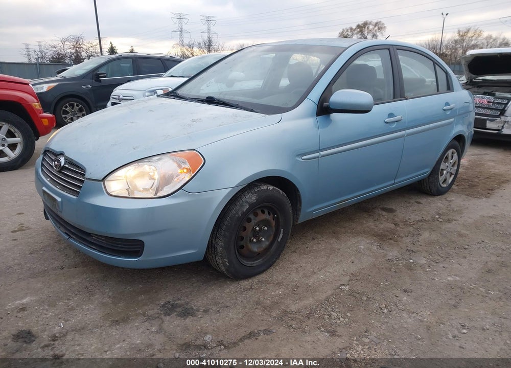 2011 HYUNDAI ACCENT GLS VIN: KMHCN4AC6BU592140