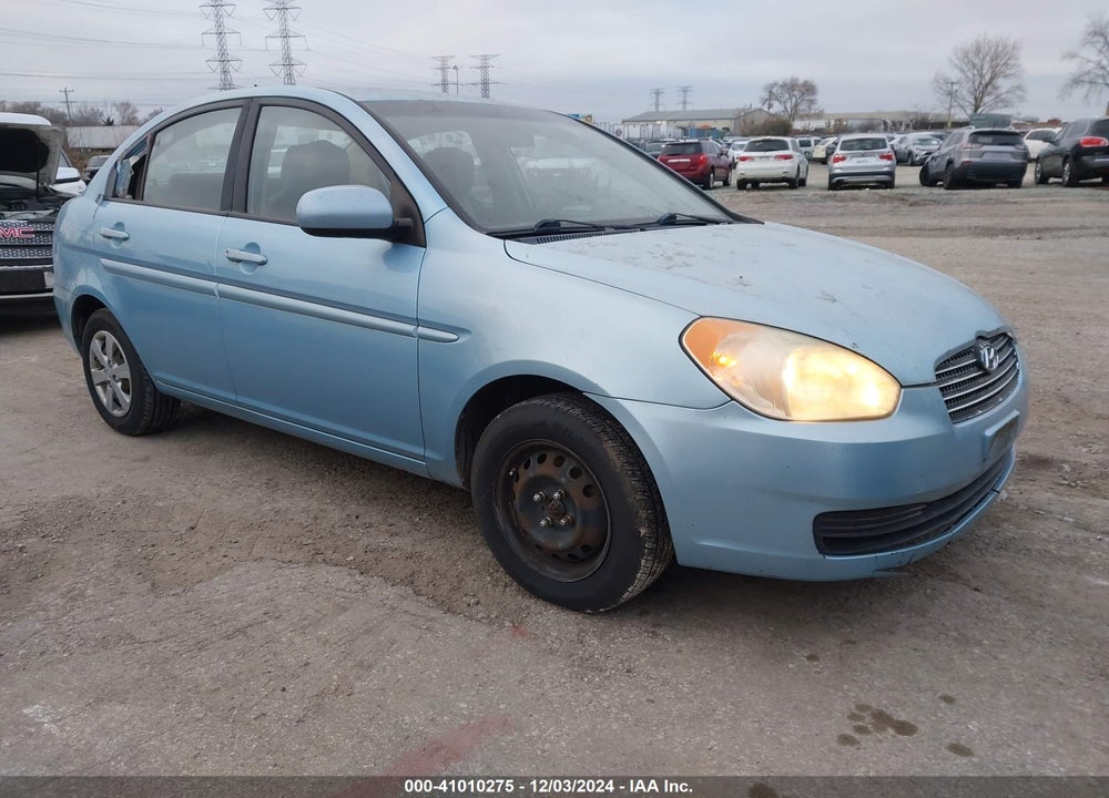 2011 HYUNDAI ACCENT GLS VIN: KMHCN4AC6BU592140