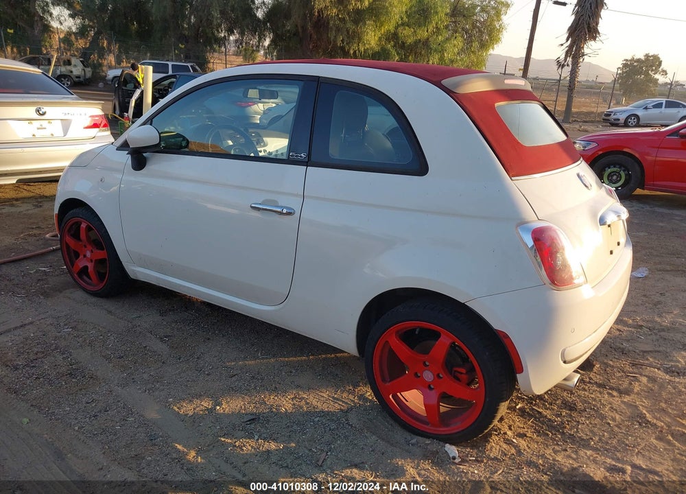 2013 FIAT 500C POP VIN: 3C3CFFDR4DT635985