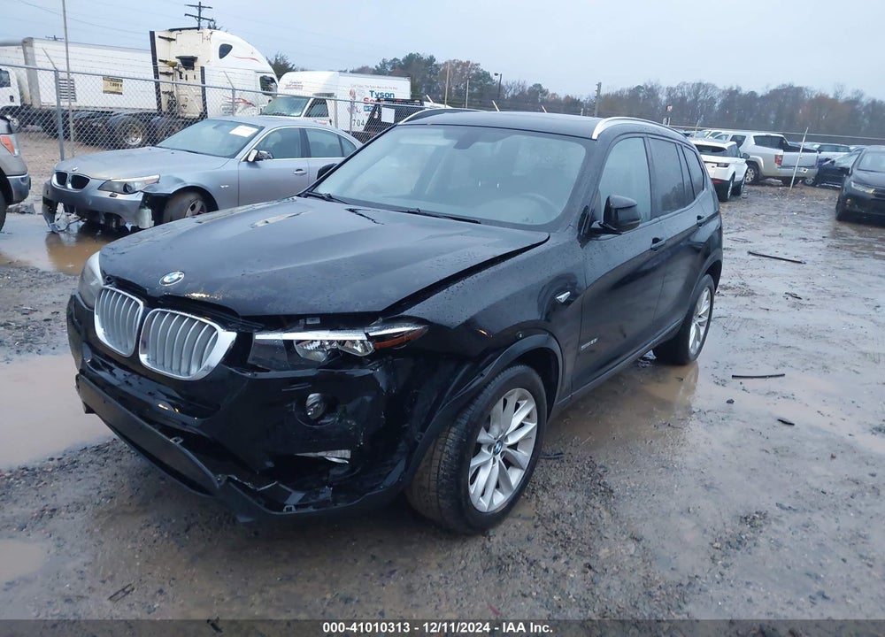 2017 BMW X3 SDRIVE28I VIN: 5UXWZ7C38H0X40016