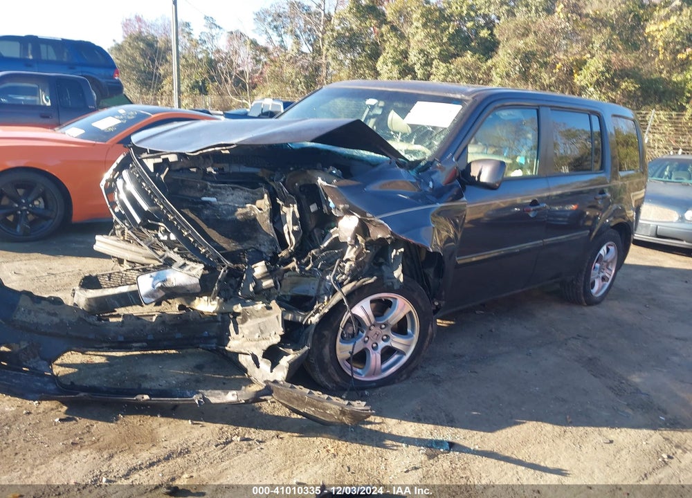 2012 HONDA PILOT EX-L VIN: 5FNYF4H51CB056138