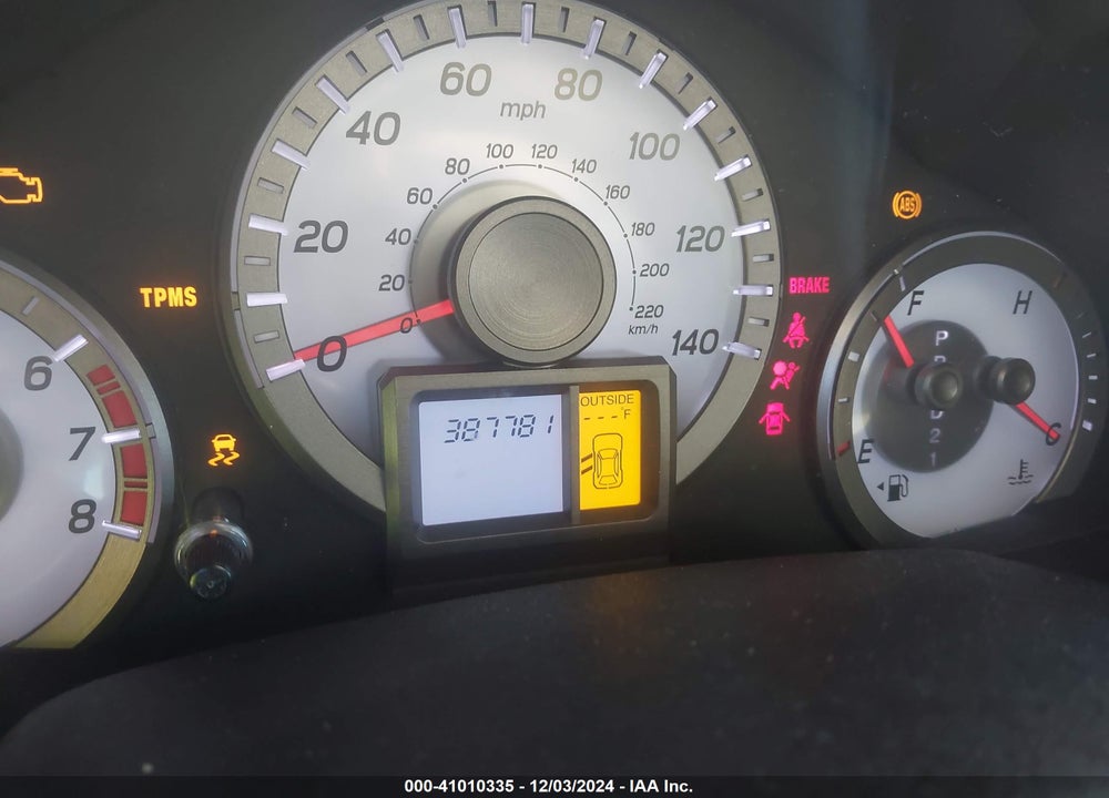 2012 HONDA PILOT EX-L VIN: 5FNYF4H51CB056138