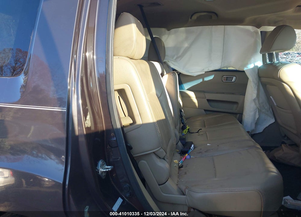 2012 HONDA PILOT EX-L VIN: 5FNYF4H51CB056138