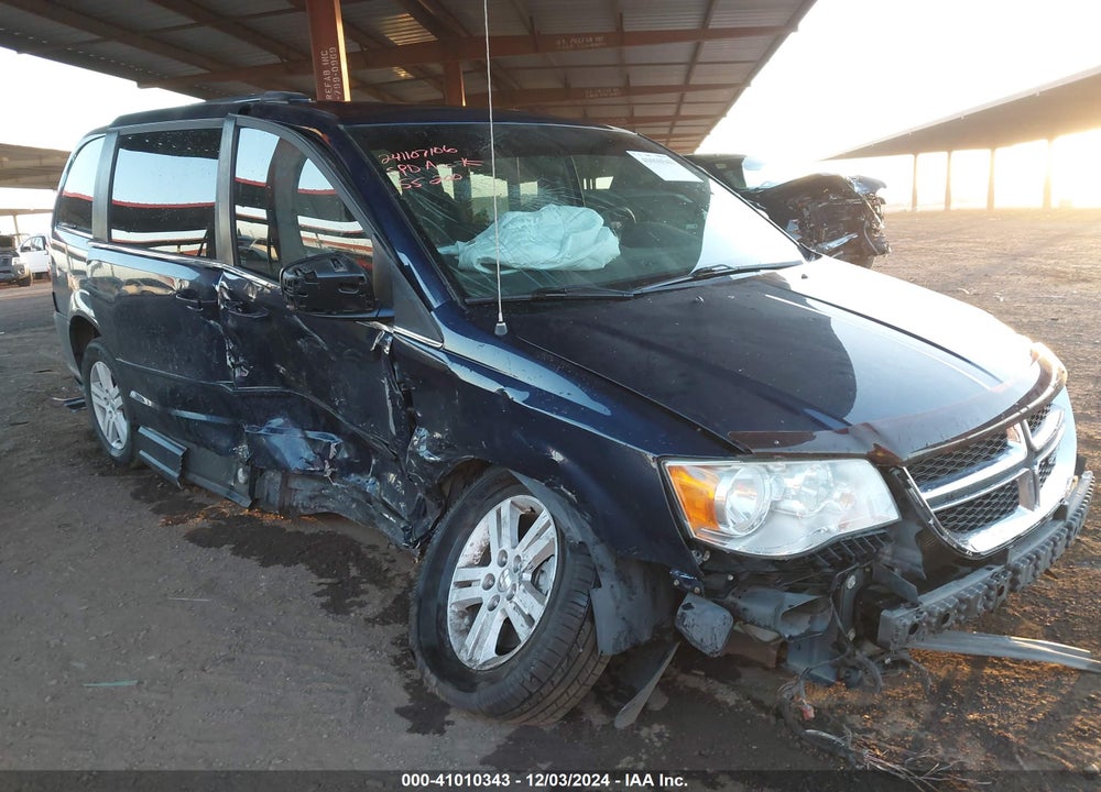 2013 DODGE GRAND CARAVAN CREW VIN: 2C4RDGDG5DR587058