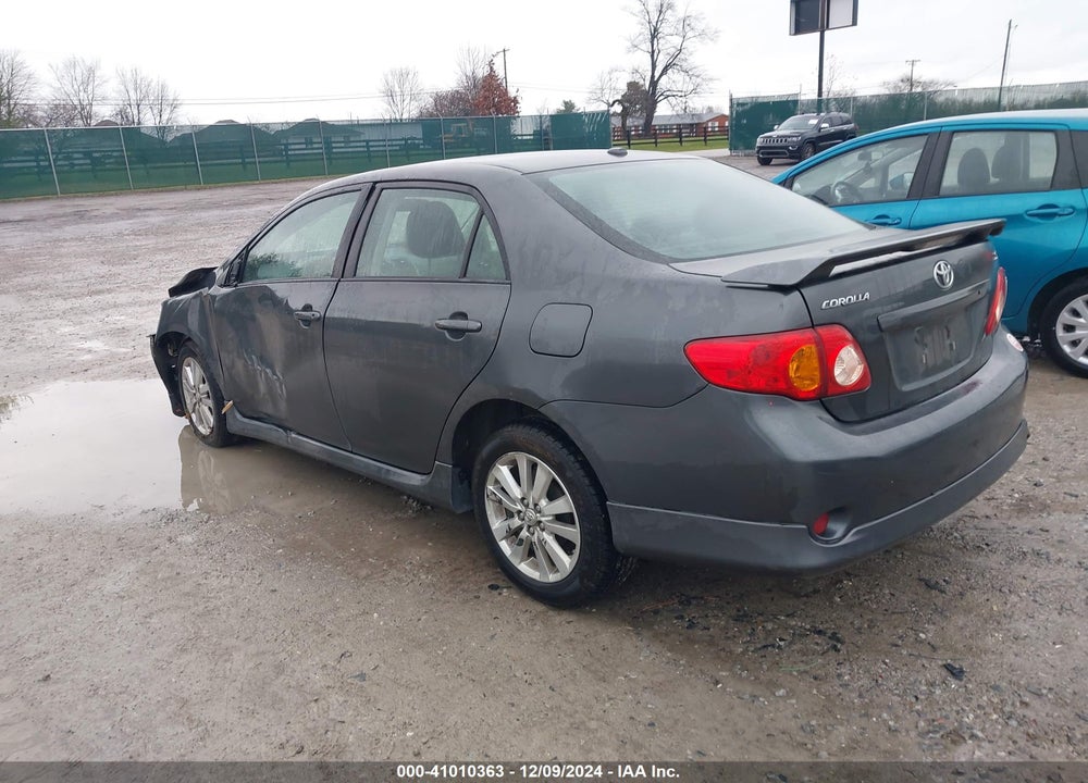2009 TOYOTA COROLLA S VIN: 2T1BU40E39C146685
