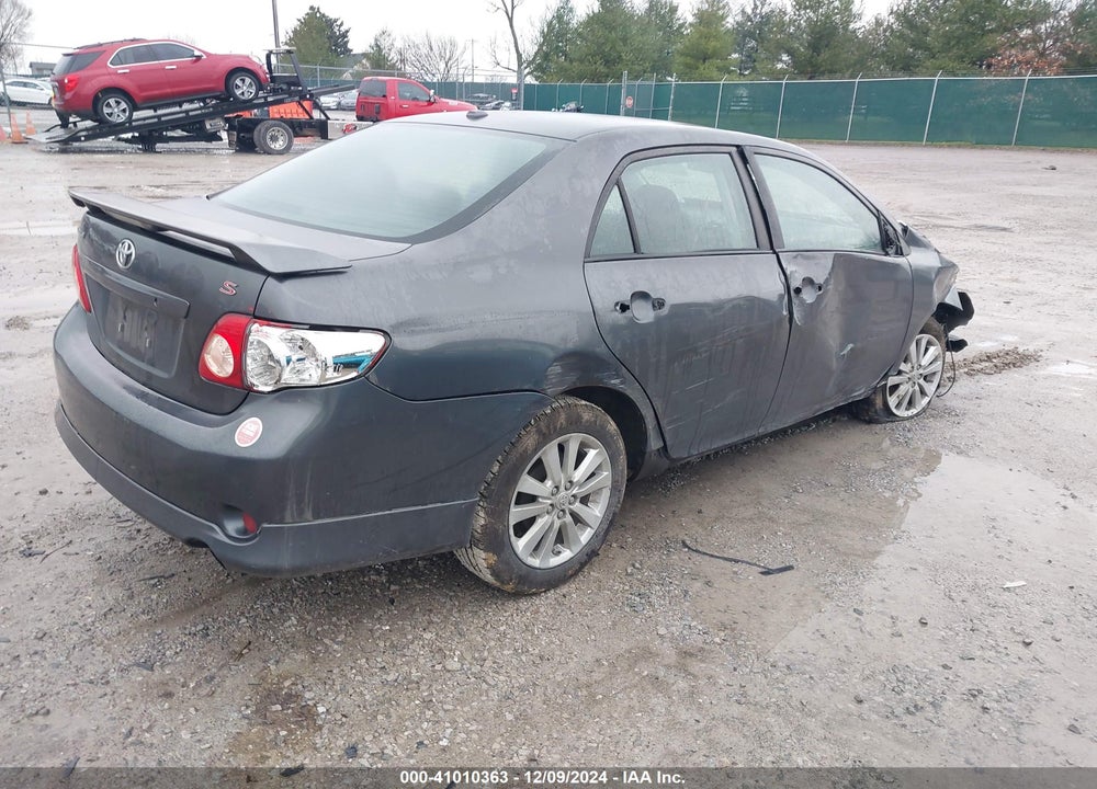 2009 TOYOTA COROLLA S VIN: 2T1BU40E39C146685