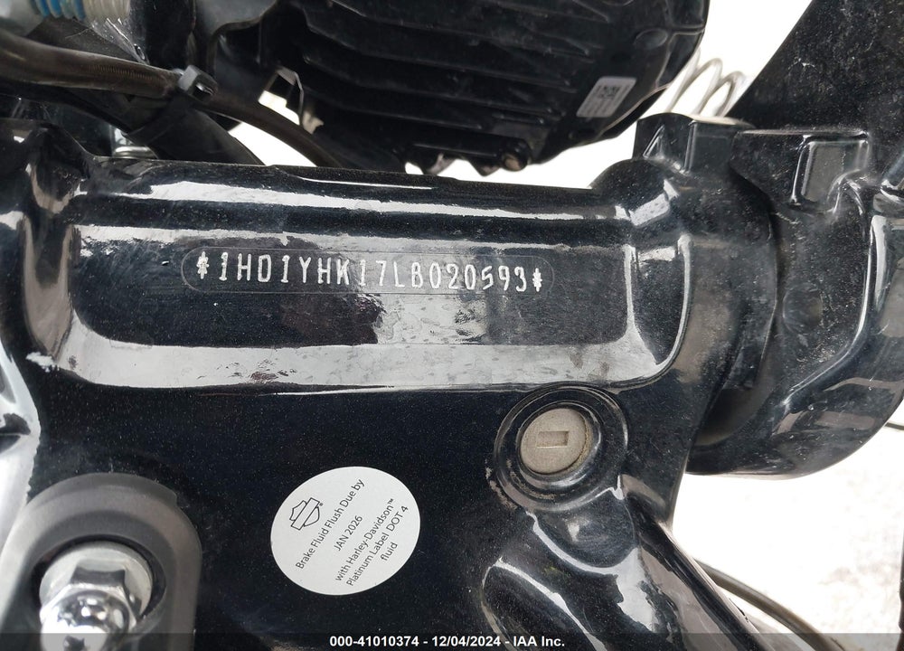 2020 HARLEY-DAVIDSON FXBRS VIN: 1HD1YHK17LB020593
