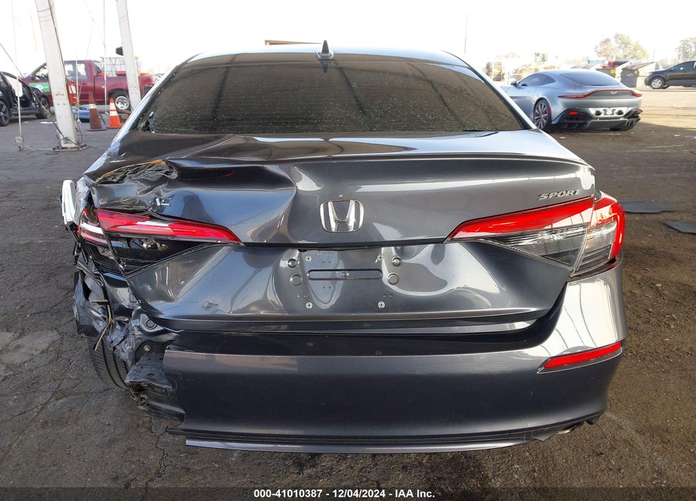2022 HONDA CIVIC SPORT VIN: 2HGFE2F5XNH591534
