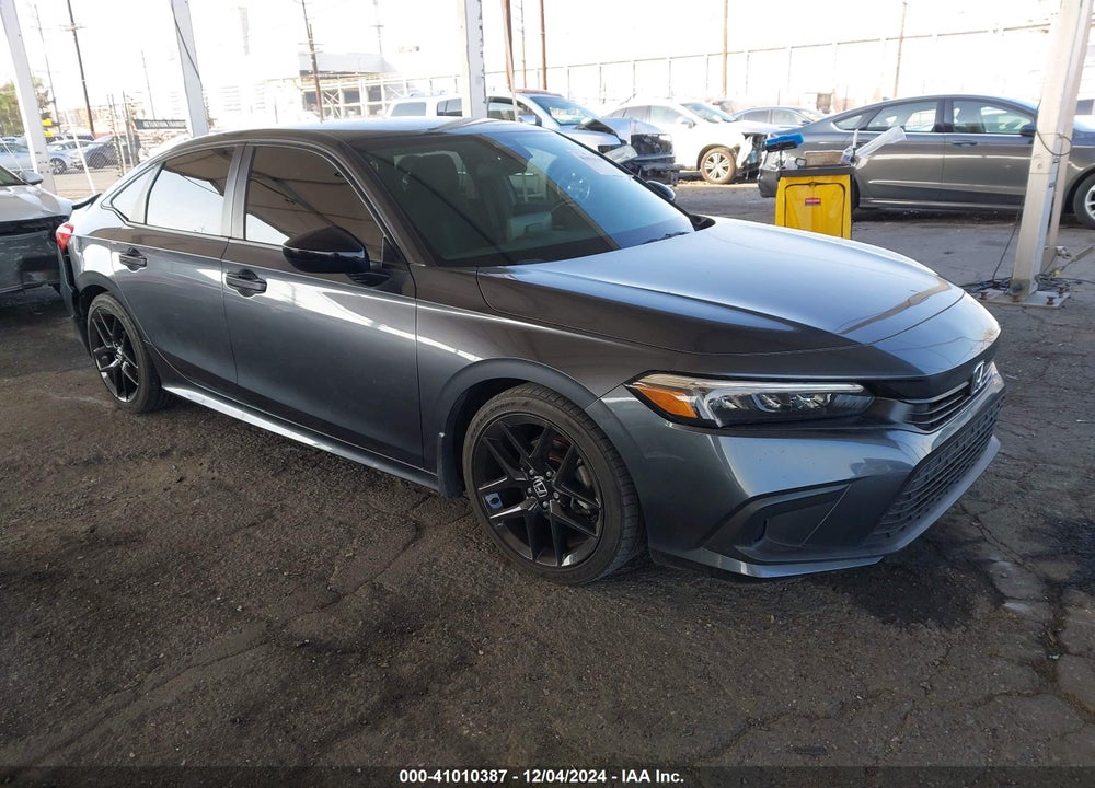 2022 HONDA CIVIC SPORT VIN: 2HGFE2F5XNH591534