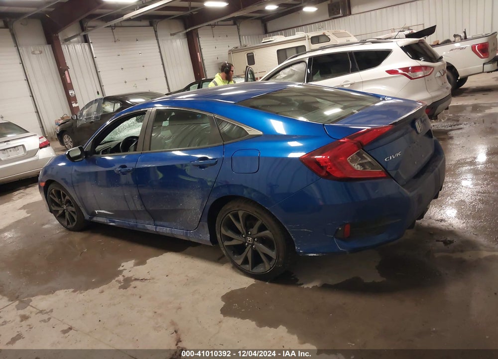 2019 HONDA CIVIC SPORT VIN: 2HGFC2F84KH525086