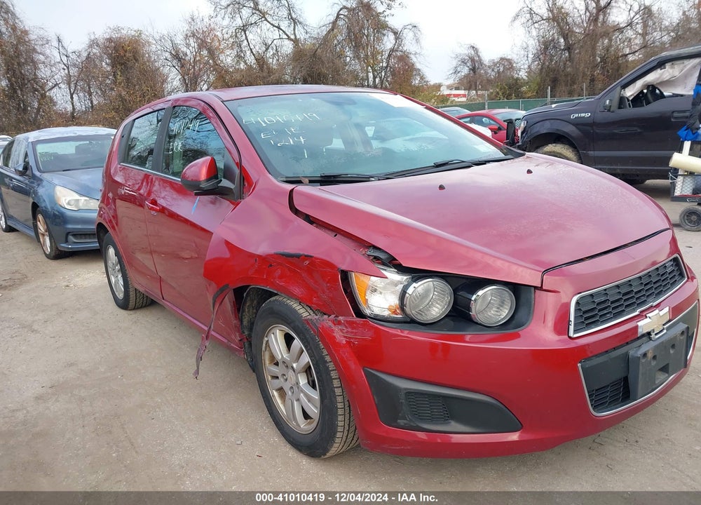2012 CHEVROLET SONIC 2LT VIN: 1G1JC6SH4C4117832