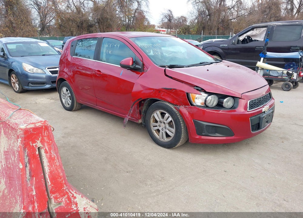 2012 CHEVROLET SONIC 2LT VIN: 1G1JC6SH4C4117832