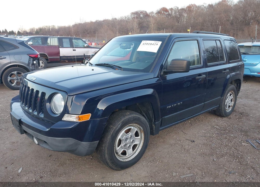 2016 JEEP PATRIOT SPORT VIN: 1C4NJPBA7GD703101