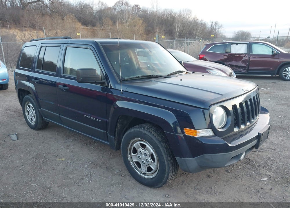 2016 JEEP PATRIOT SPORT VIN: 1C4NJPBA7GD703101