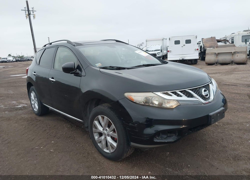 2013 NISSAN MURANO SL VIN: JN8AZ1MU9DW203912