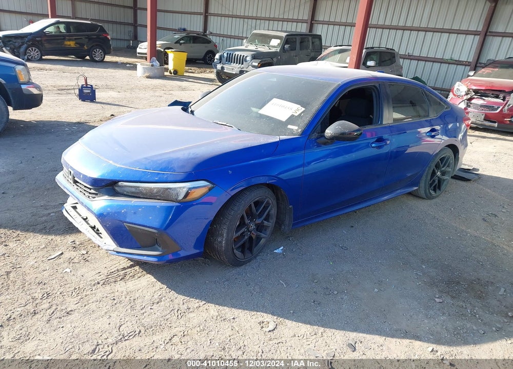 2022 HONDA CIVIC SPORT VIN: 2HGFE2F55NH603671
