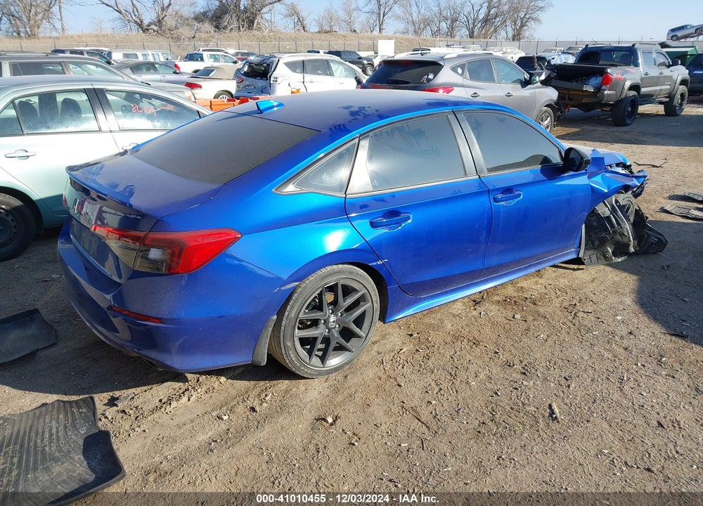 2022 HONDA CIVIC SPORT VIN: 2HGFE2F55NH603671