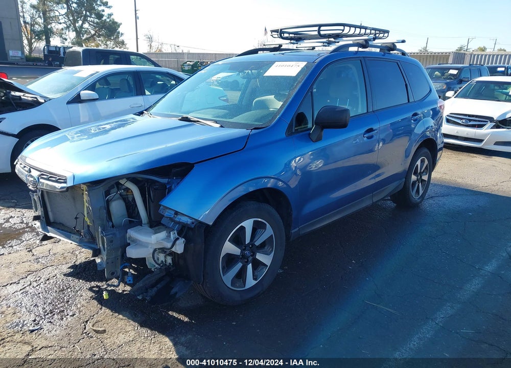 2017 SUBARU FORESTER 2.5I VIN: JF2SJABC9HH485644