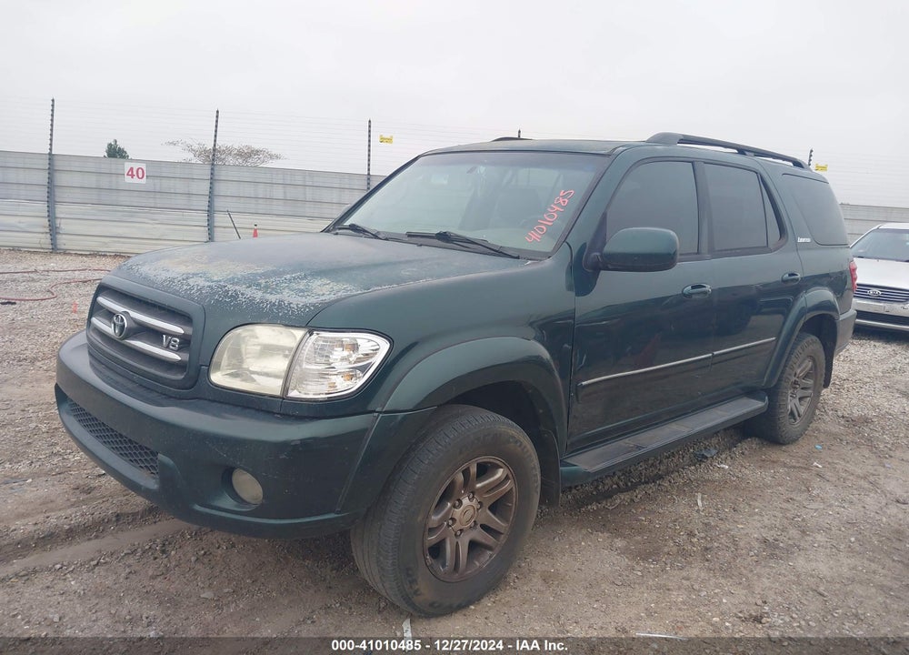 2003 TOYOTA SEQUOIA LIMITED V8 VIN: 5TDBT48A43S151509