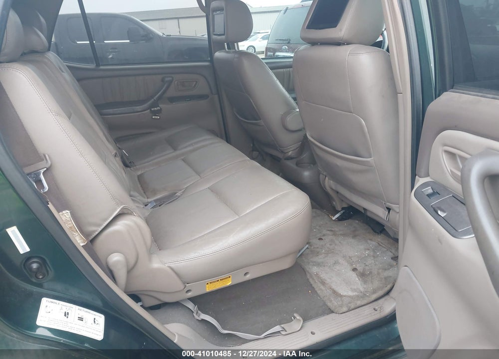2003 TOYOTA SEQUOIA LIMITED V8 VIN: 5TDBT48A43S151509