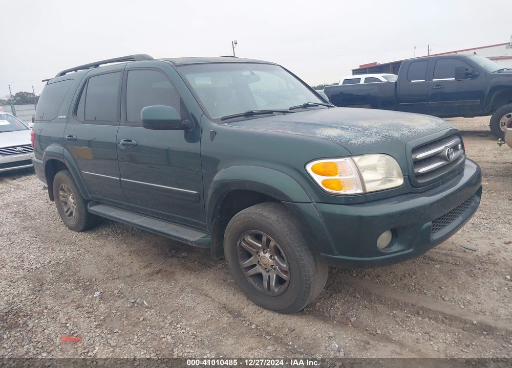 2003 TOYOTA SEQUOIA LIMITED V8 VIN: 5TDBT48A43S151509