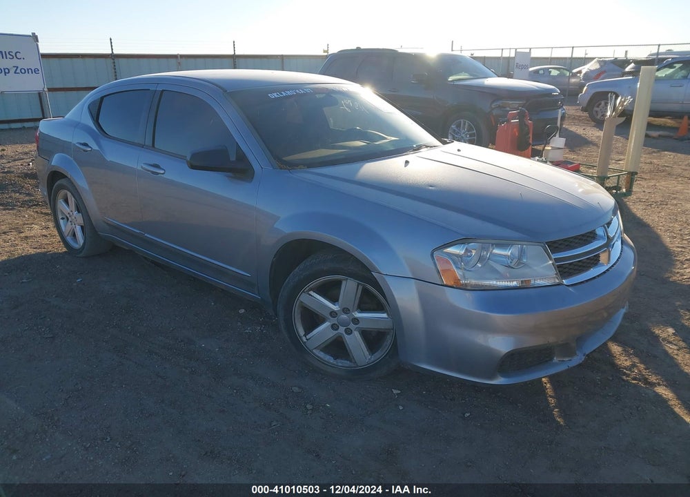 2013 DODGE AVENGER SE VIN: 1C3CDZABXDN713121