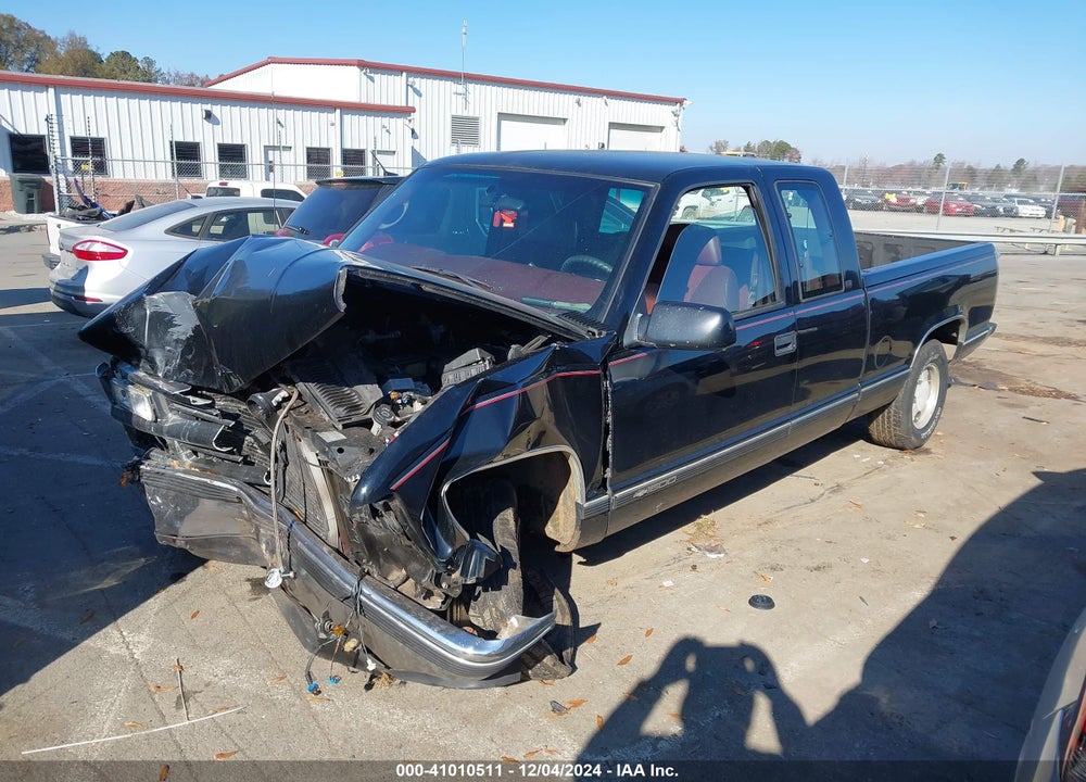 1997 CHEVROLET C1500 FLEETSIDE VIN: 1GCEC19W8VE210057