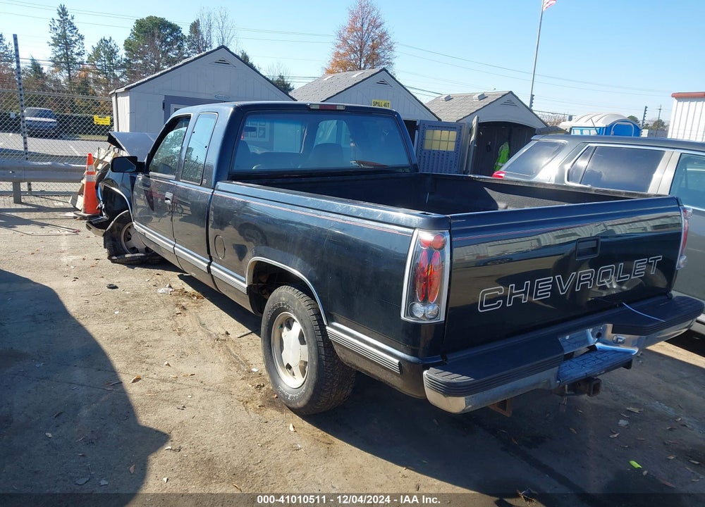1997 CHEVROLET C1500 FLEETSIDE VIN: 1GCEC19W8VE210057