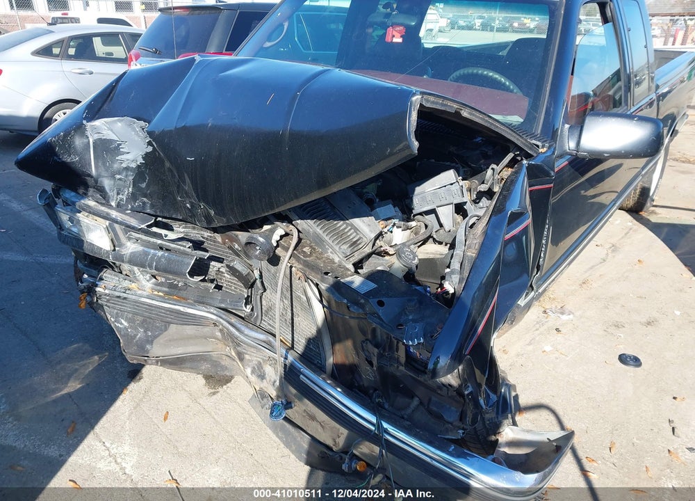 1997 CHEVROLET C1500 FLEETSIDE VIN: 1GCEC19W8VE210057