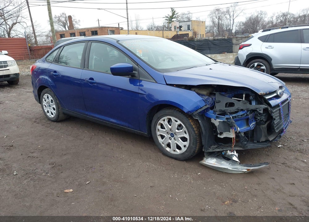 2012 FORD FOCUS SE VIN: 1FAHP3F23CL284001
