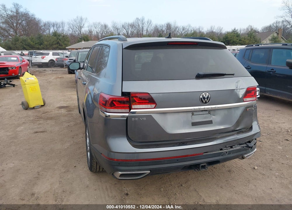 2021 VOLKSWAGEN ATLAS VIN: 1V2KR2CAXMC572050