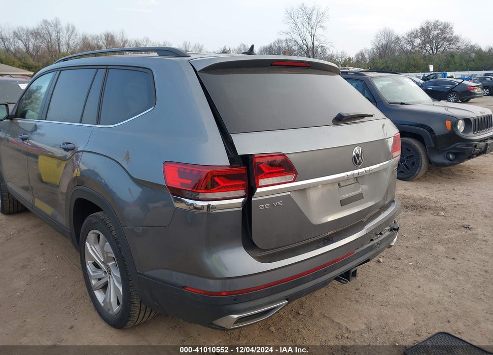 2021 VOLKSWAGEN ATLAS VIN: 1V2KR2CAXMC572050