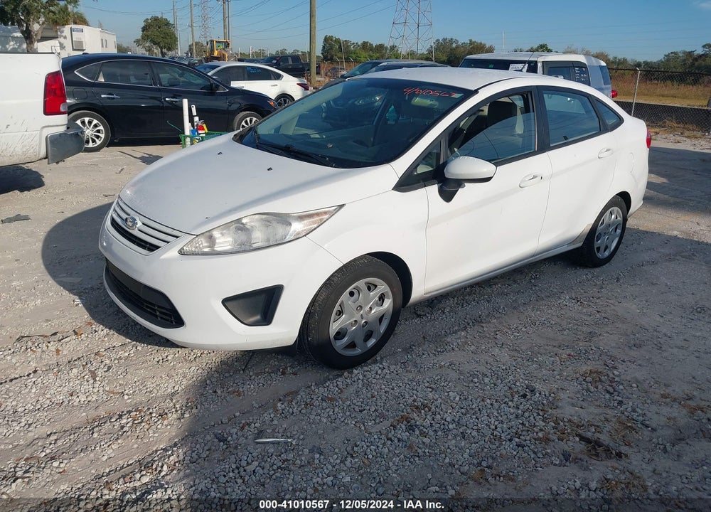 2012 FORD FIESTA S VIN: 3FADP4AJ6CM104883