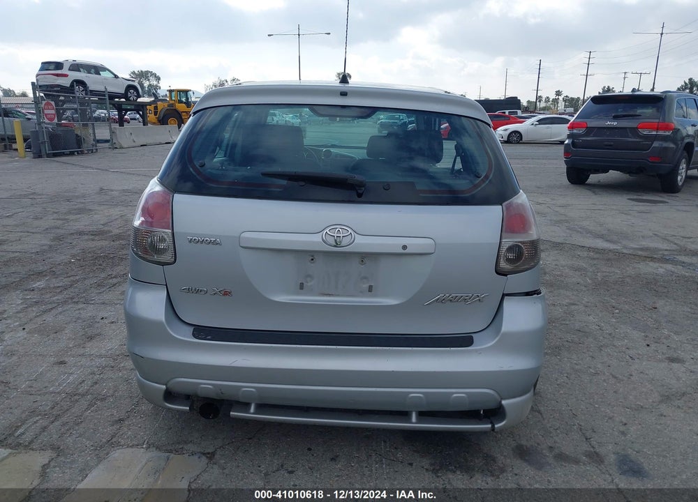 2006 TOYOTA MATRIX/XR VIN: 2T1LR32E66C560018