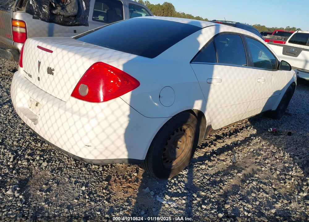 2008 PONTIAC G6 VALUE LEADER VIN: 1G2ZF57B484255026