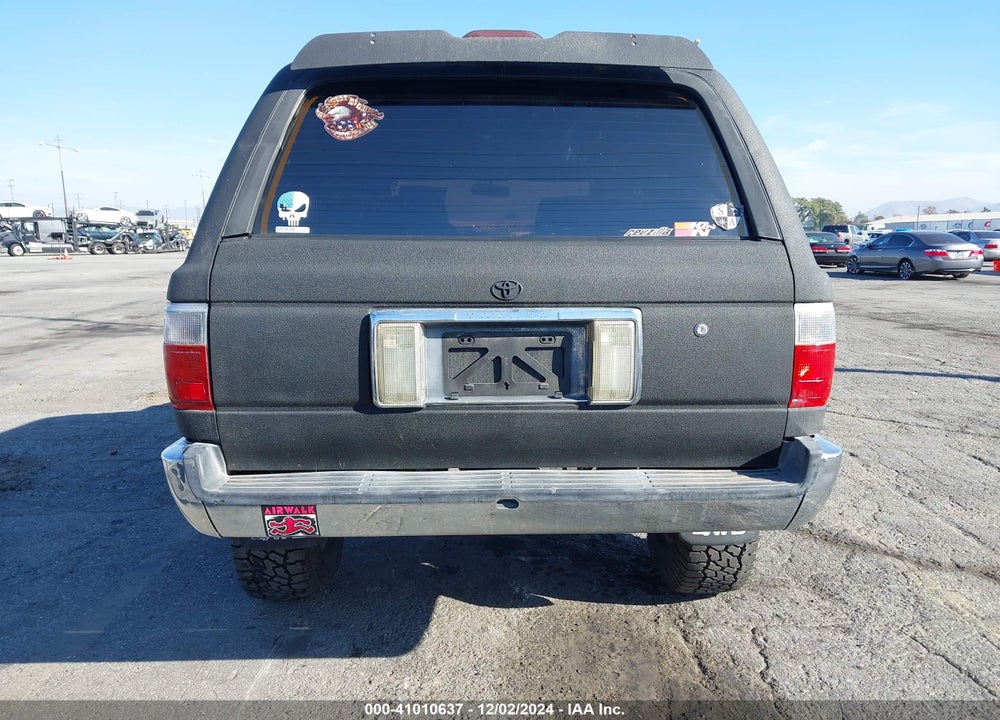 1995 TOYOTA 4RUNNER VN29 SR5 VIN: JT3VN29V6S0050460
